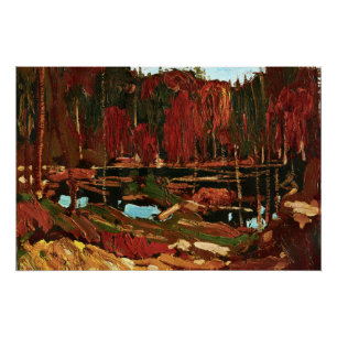 Póster Tom Thomson - Backwater