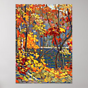 Póster Tom Thomson - El estanque