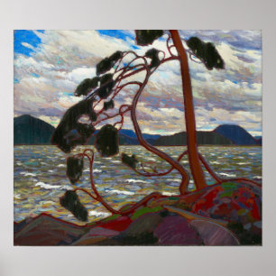 Póster Tom Thomson el viento del oeste