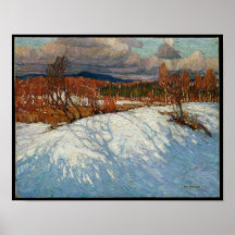 Tom Thomson En El Poster Del Parque Algonquin