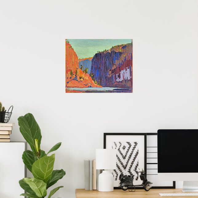 Póster Tom Thomson - Gargantas de Petawawa (Oficina en casa)