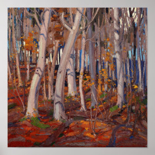 Póster Tom Thomson Octubre Poster