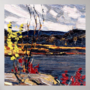 Póster Tom Thomson - Otoño, Parque Algonquin