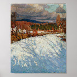Póster Tom Thomson Pintando Algonquin Park Ontario