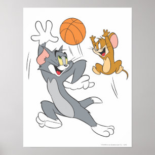 Póster Tom y Jerry Basketball 1