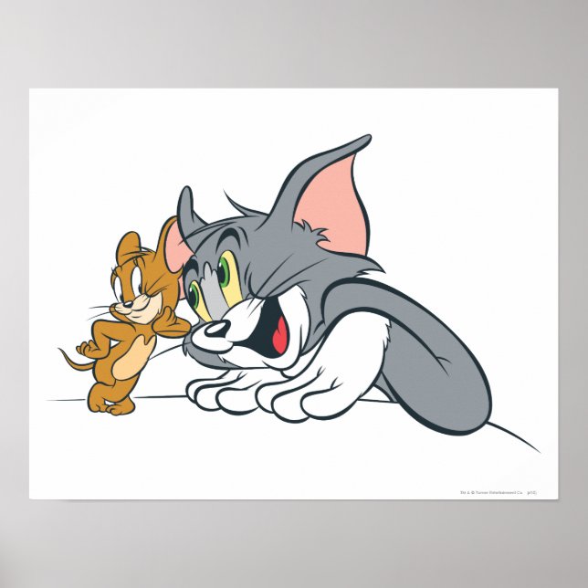 Póster Tom y Jerry Best Buds (Frente)