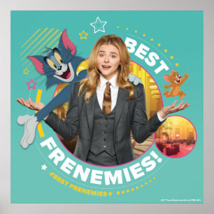 Póster Tom y Jerry con Kayla - Las mejores monedas