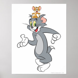 Póster Tom y Jerry Pair