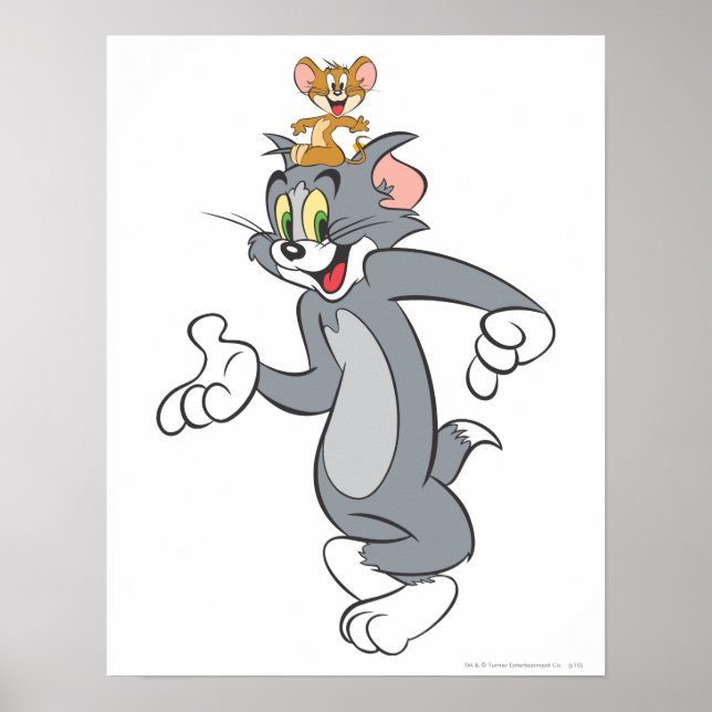 Póster Tom y Jerry Pair (Frente)