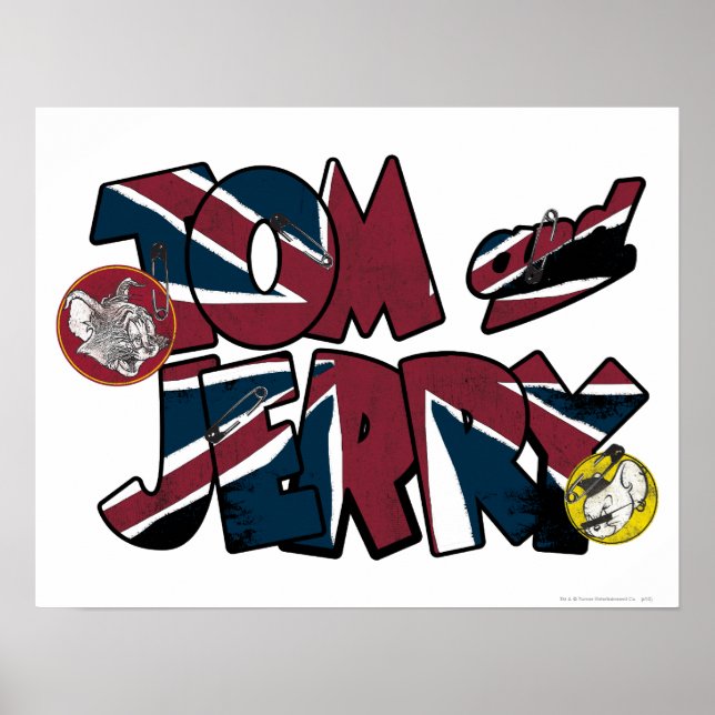 Póster Tom y Jerry UK Overload 2 (Frente)