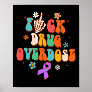Póster Toma de conciencia sobre la sobredosis de medicame