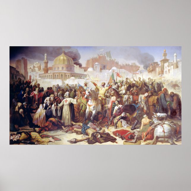 Póster Toma de Jerusalén (Frente)