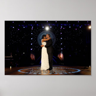 Póster Toma de mando el presidente Barack Obama Danza con