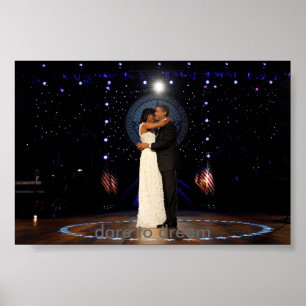 Póster Toma de mando el presidente Barack Obama Danza con
