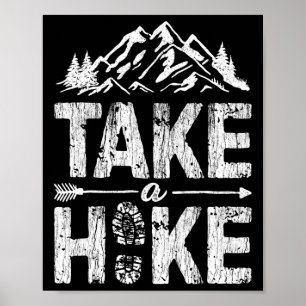 Póster Toma Un Sendero Al Aire Libre Naturaleza Senderism