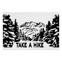 Toma una cita de Hike en el paisaje de montaña mon
