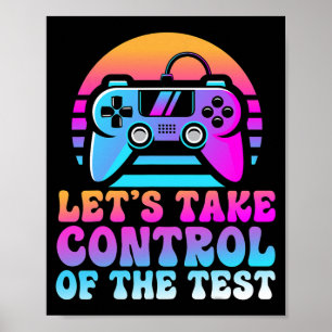 Póster Tomar El Control De La Prueba - Día De Prueba De L