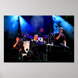 Póster Tomar Esa Actuación En Vivo En Concierto