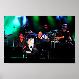 Póster Tomar Esa Actuación En Vivo En Concierto