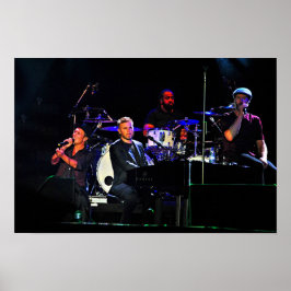 Póster Tomar Esa Actuación En Vivo En Concierto