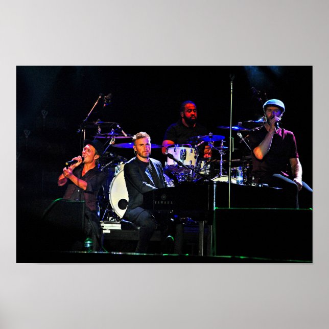 Póster Tomar Esa Actuación En Vivo En Concierto (Frente)