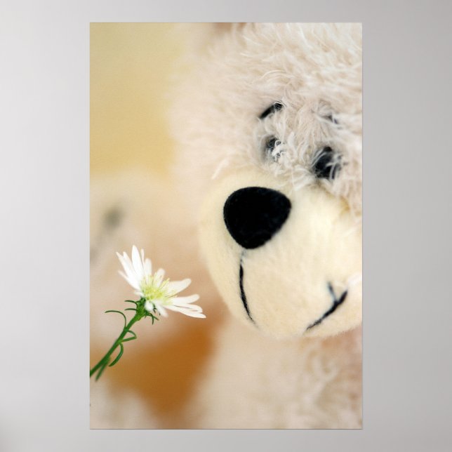 Póster Tómate el tiempo para oler las flores (Frente)