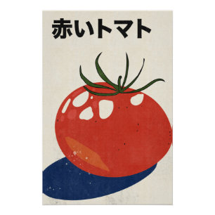 Póster Tomate Rojo