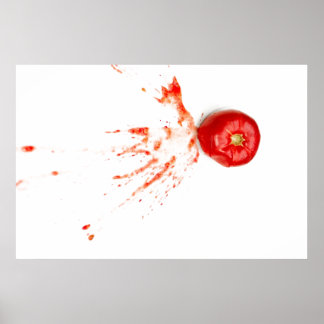 Póster Tomate roto