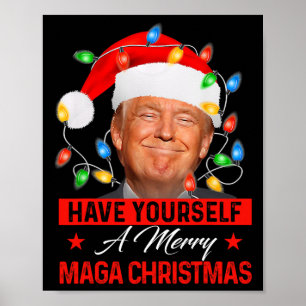 Póster Tómate Una Mega Navidad De Feliz