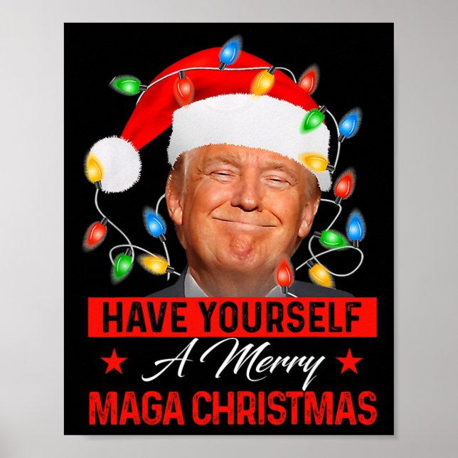 Póster Tómate Una Mega Navidad De Feliz (Frente)