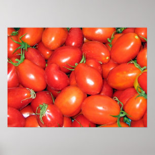 Póster Tomates de ciruelo