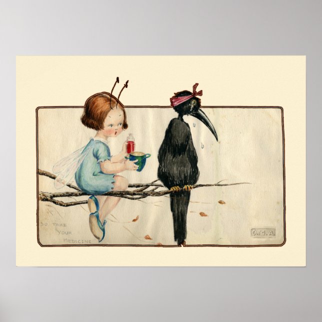 Póster Tome su medicamento (Frente)