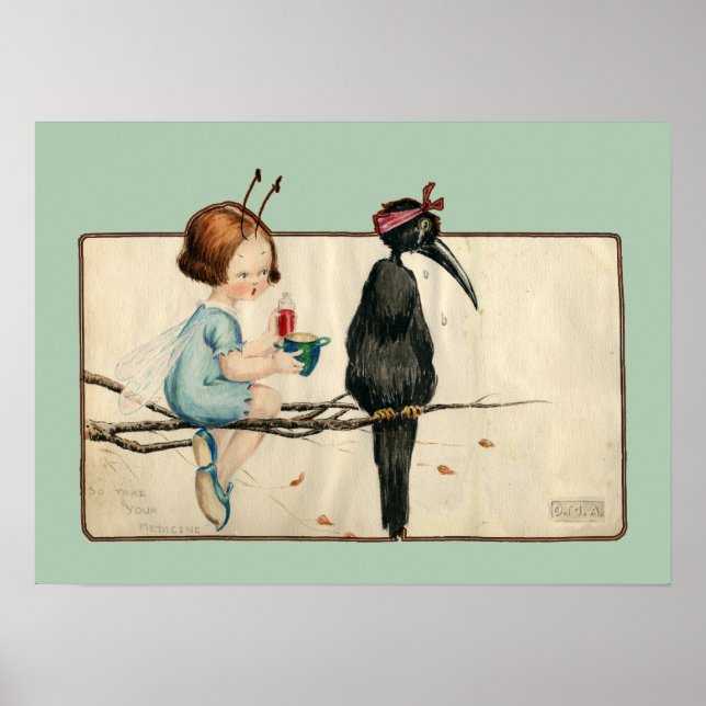 Póster Tome su medicamento (Frente)