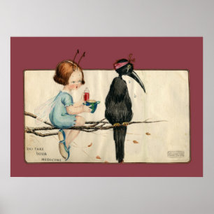 Póster Tome su medicina