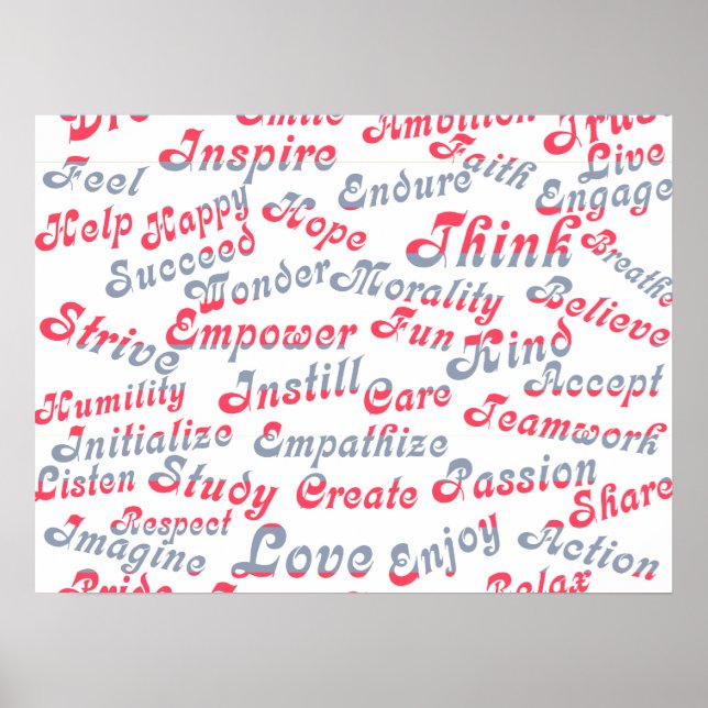 Póster Tómelo Con Palabras Motivadoras (Frente)