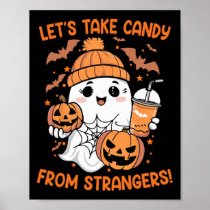 Póster Tomemos a Candy de los extraños divertidos Hallowe