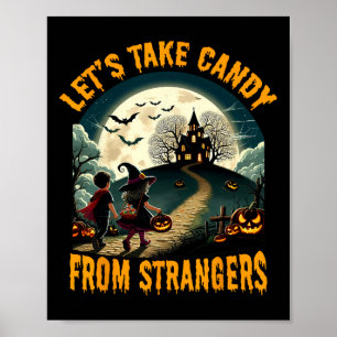 Póster Tomemos Candy de la divertida tienda de Halloween