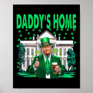 Póster Tomen como patronal el gracioso Trump de America C