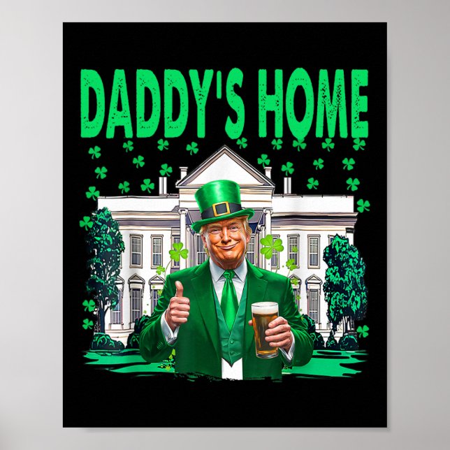 Póster Tomen como patronal el gracioso Trump de America C (Frente)
