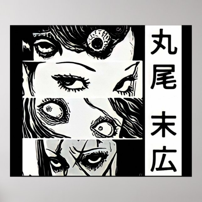 Póster Tomie Junji Ito (Frente)