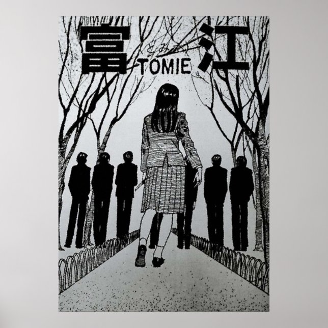 Póster Tomie Junji Ito (Frente)