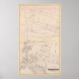 Póster Toms River New Jersey