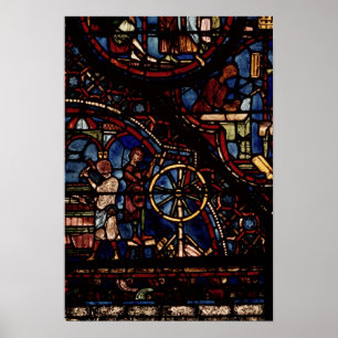 Póster Toneleros en el trabajo, a partir de la vida del