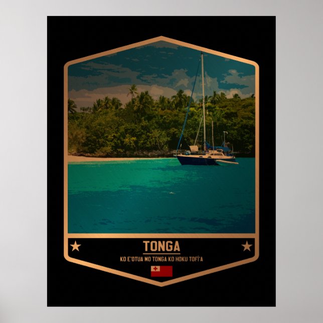 Póster Tonga (Frente)