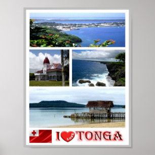Póster Tonga - Amo -