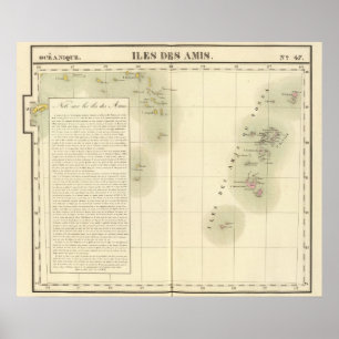Póster Tonga Oceanía ningunos 47