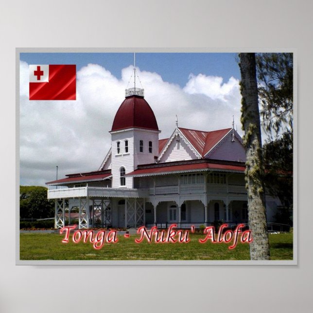 Póster Tonga - Royal Palace - (Frente)