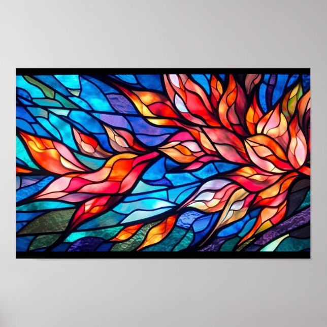 Póster Tongues of Fire (Frente)