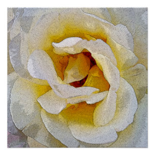 Póster tonos blancos a amarillos