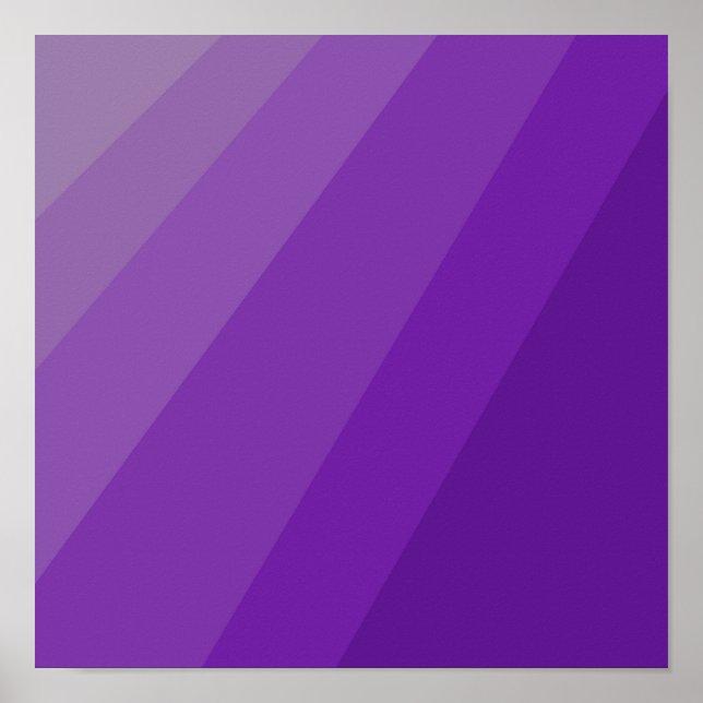 Póster Tonos morados (Frente)